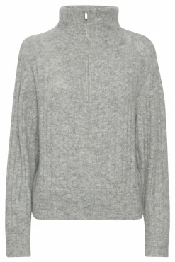 Alphagz R Zipper Strikpullover