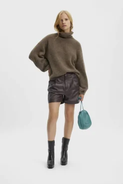 Claudettegz Laedershorts