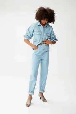 Dacygz Hw Straight Jeans